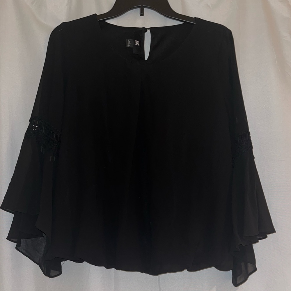 Black blouse size large